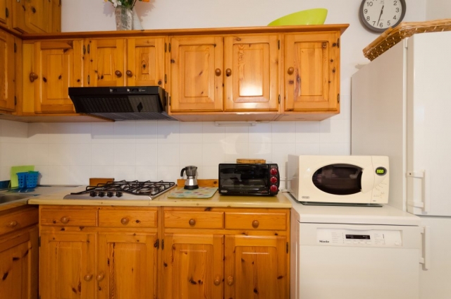 Cucina attrezzata casa vacanze comfort appartamento vicino mare
