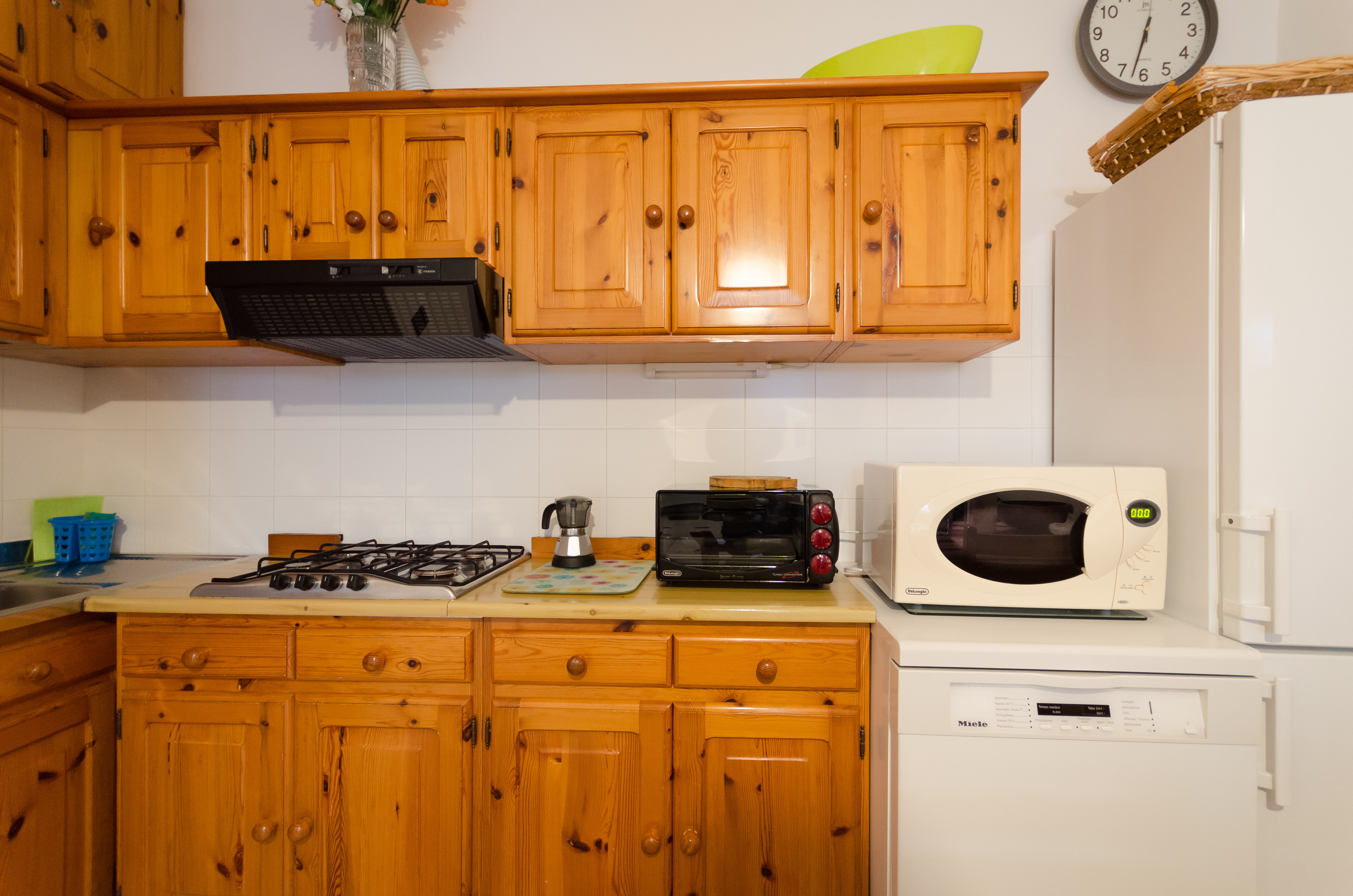Cucina attrezzata casa vacanze comfort appartamento vicino mare