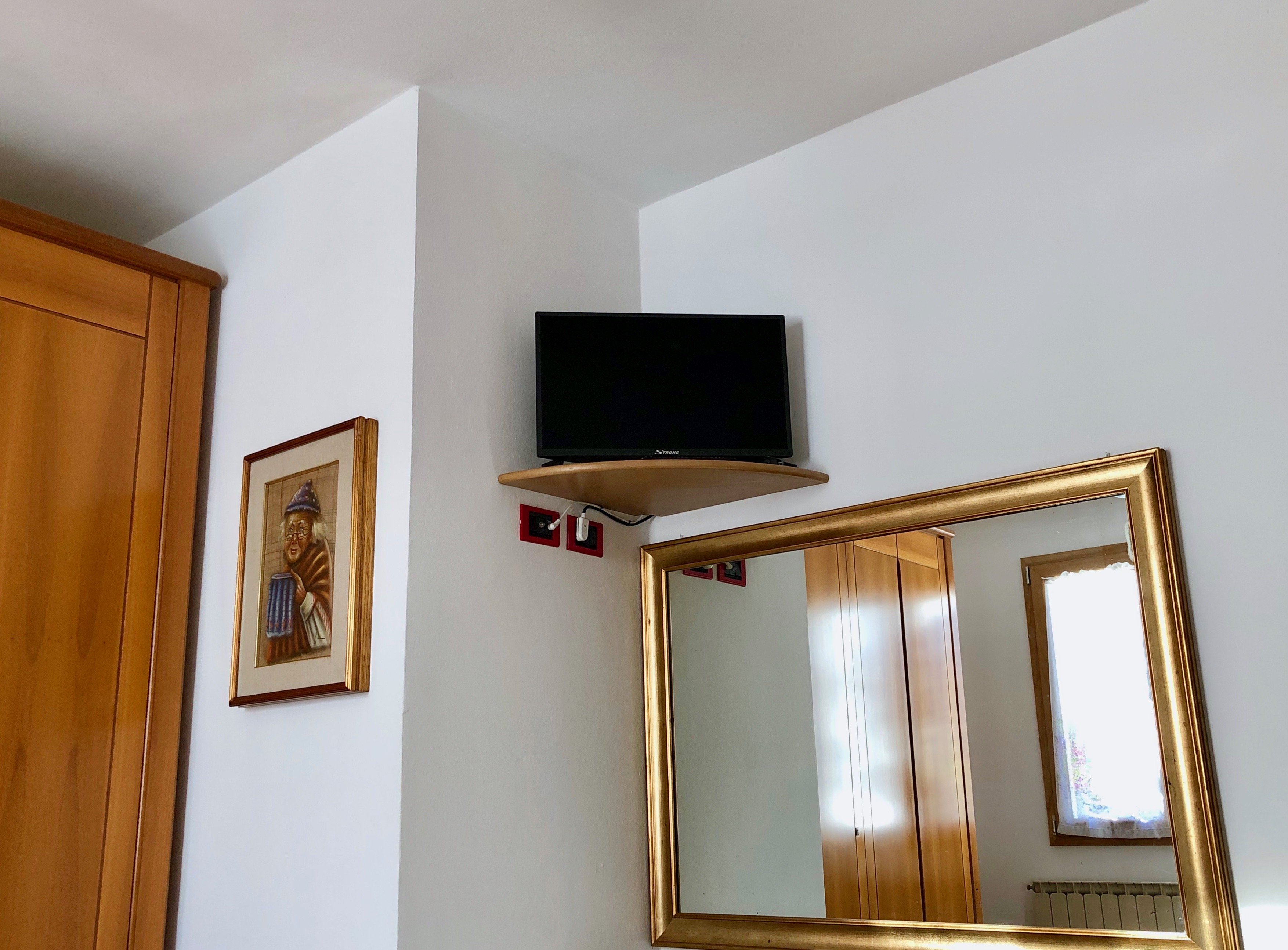Comfort televisore in camera casa vacanze